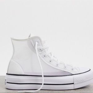 See thru converse